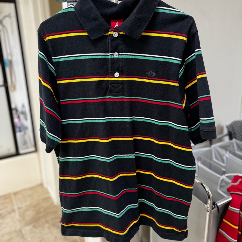 Jordan Striped Polo Shirt for Men